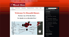 Desktop Screenshot of musashishears.com